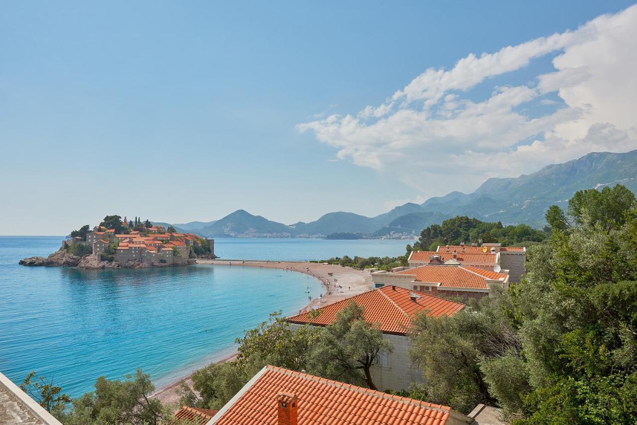 Apartmani Kuca U Maslinama Sveti Stefan Exteriör bild